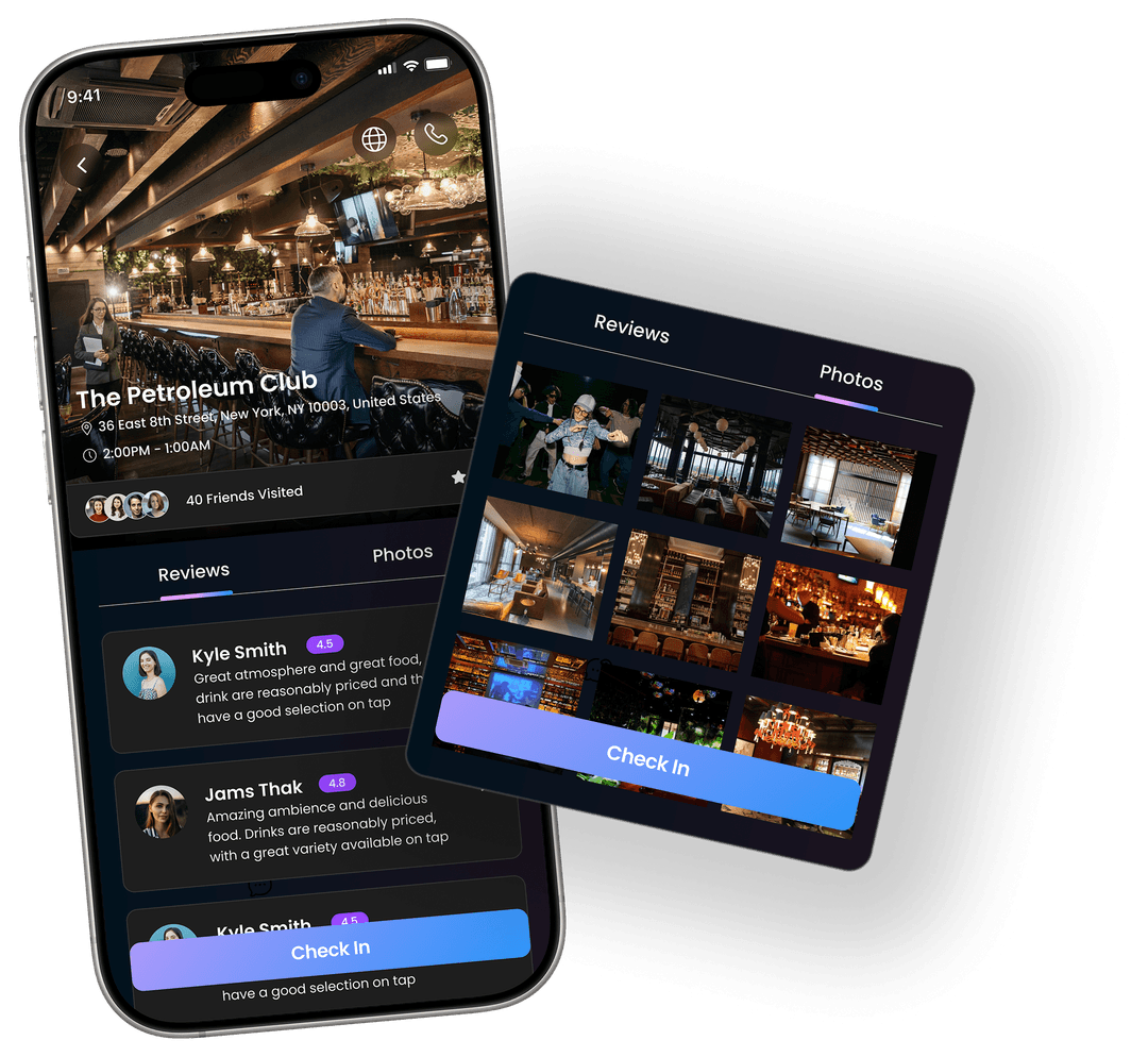 Share Your Experience Map Screen